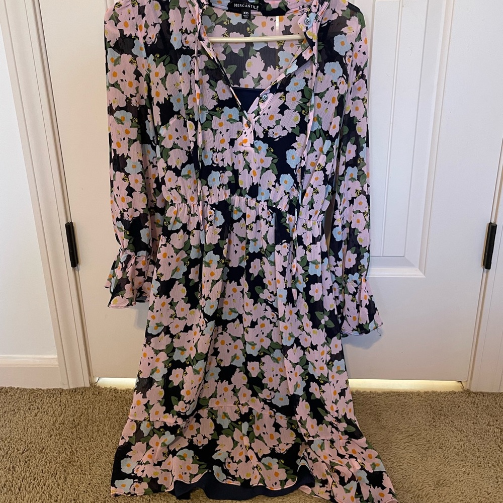 J.Crew Mercantile Floral Dress